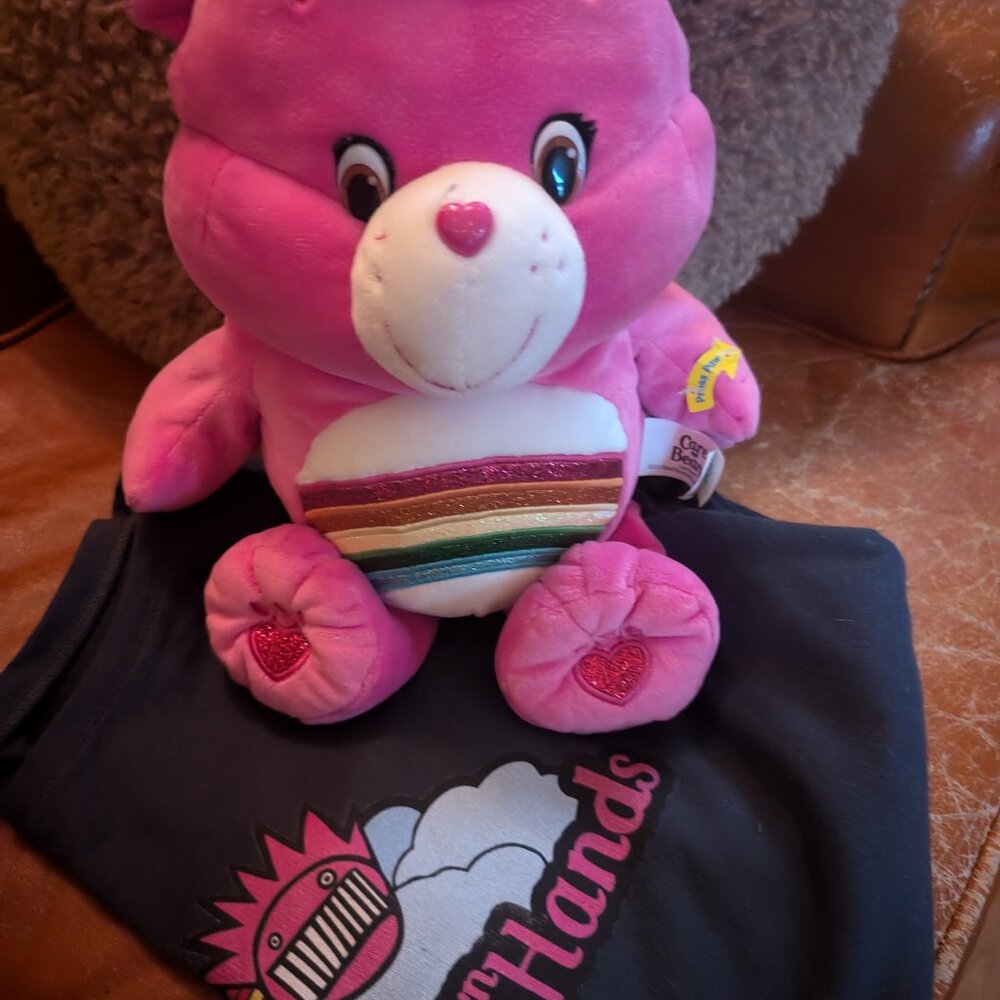 Singing Care Bear bonus Ween long sleeve top Bundle